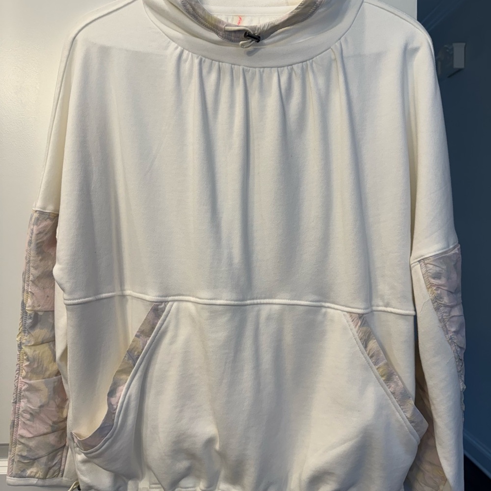 FP Movement by Free People Terra White and Pastel Sweatshirt